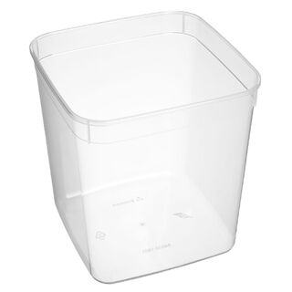PP Reusable Square Storage Container & Lid