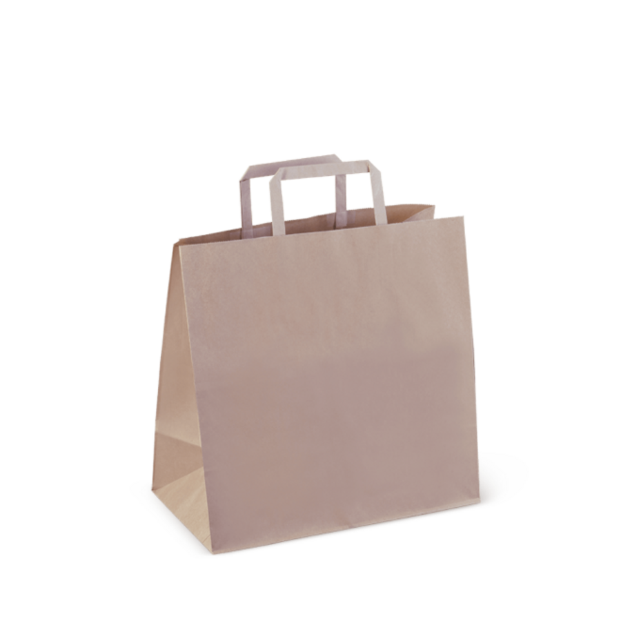 Brown Checkout Bags with Handle